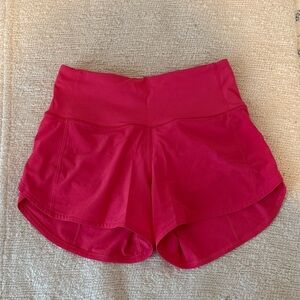 LuLuLemon Pink Hotty Hot Shorts